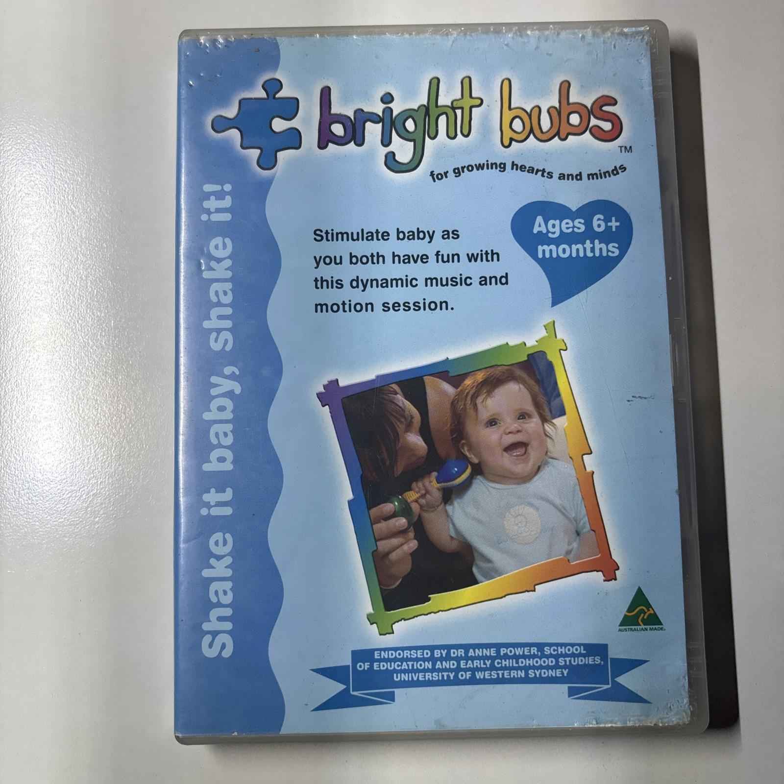 BRIGHT BUBS SHAKE IT BABY SHAKE IT DVD AGES 6 MONTHS +