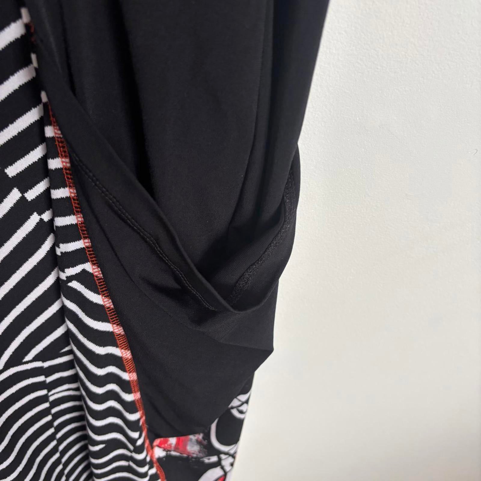 Colorful Abstract Print Sleeveless Dress - Size XXS - Come Sell Nearly Anything