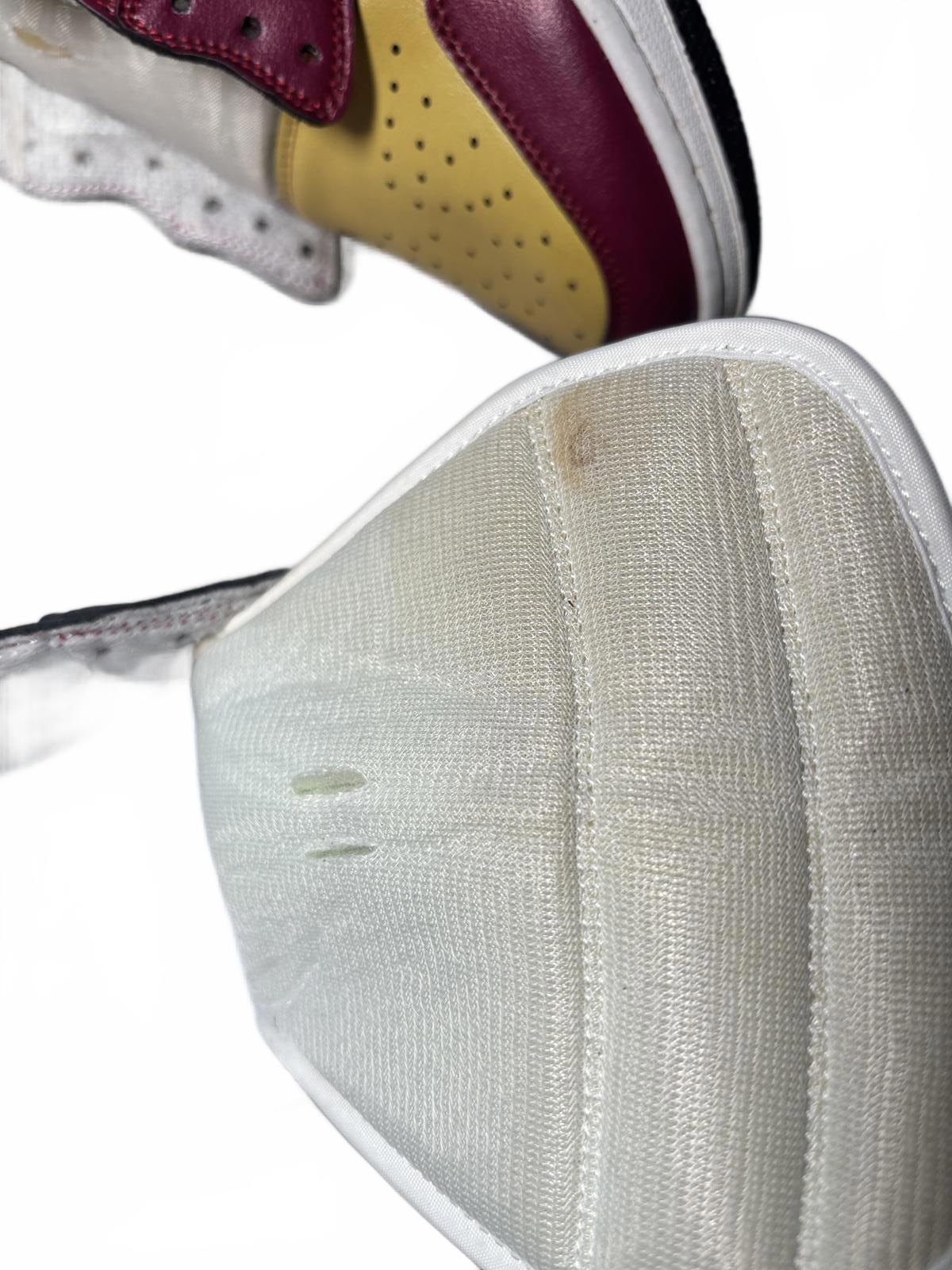 Brisbane Lions Men's Sneakers Size 10 Maroon Yellow Sportswear