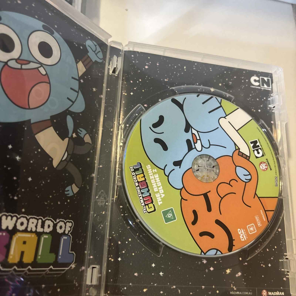 The Amazing World of Gumball: The Amazing Volumes 1,2 & 3 DVDs - Region 4, PAL