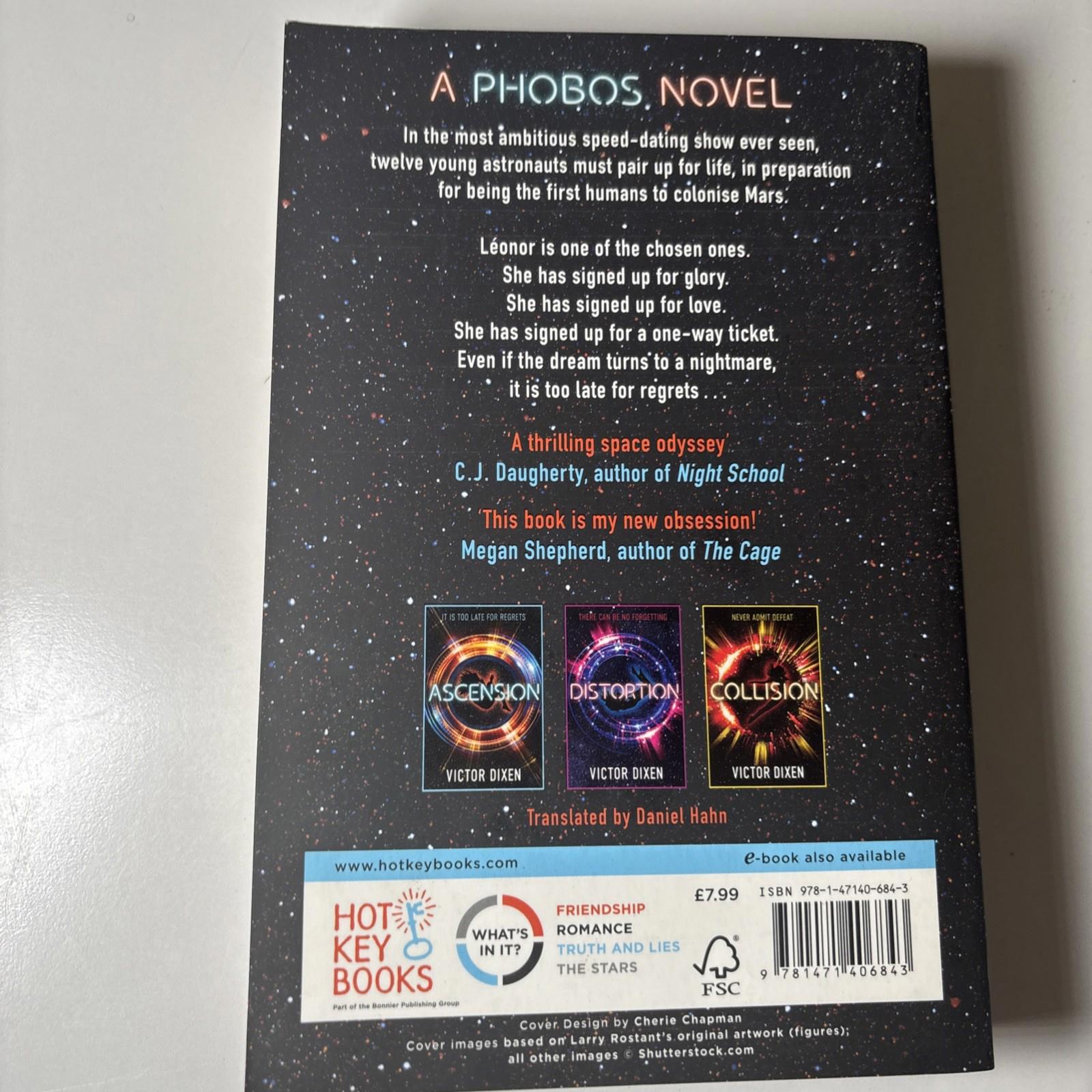 Ascension: A Phobos novel by Victor Dixen (English) Paperback Book - Come Sell Nearly Anything