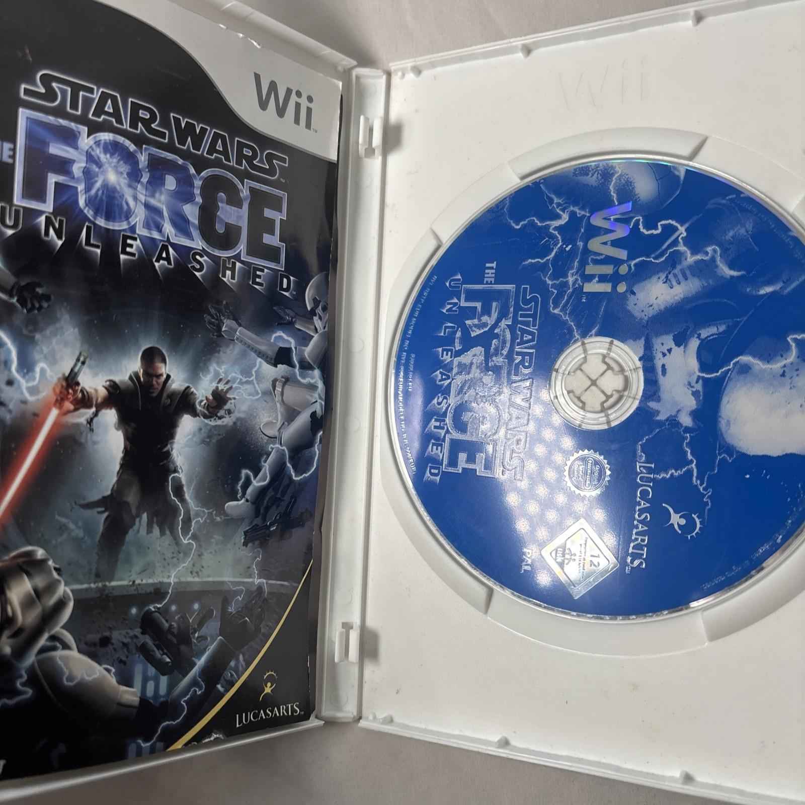 Star Wars The Force Unleashed Game for Nintendo Wii AUS Release PAL with Manual