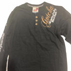 Gotcha Surf  Shirt Black Long Sleeve Embroidered Surf Print California - Come Sell Nearly Anything