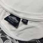 Superman Front All Over Print Movie World  Y2K Tee Men's 3XL XXXL Black White