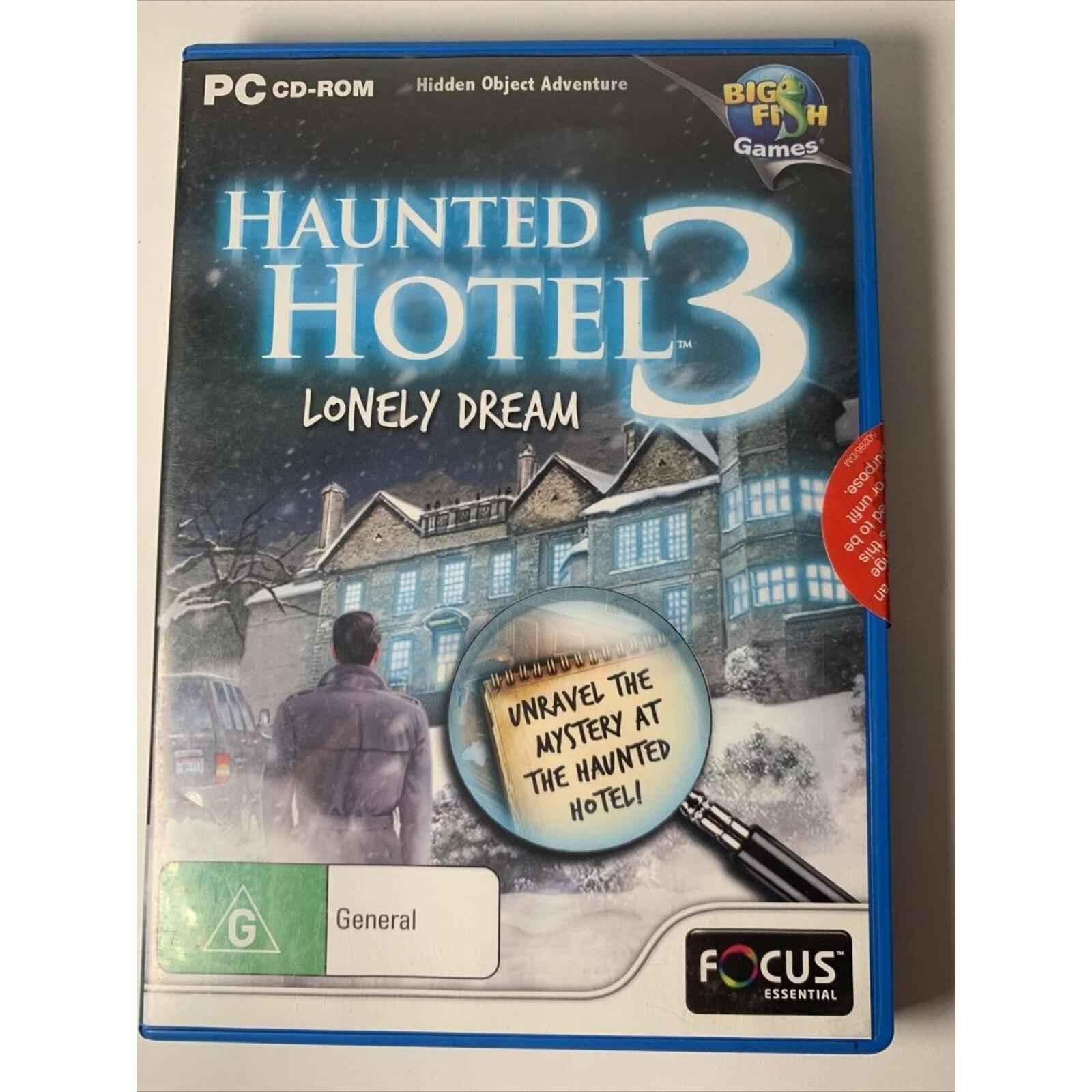 Haunted Hotel 3: Lonely Dream - Hidden Object PC Game - MINT CONDITION
