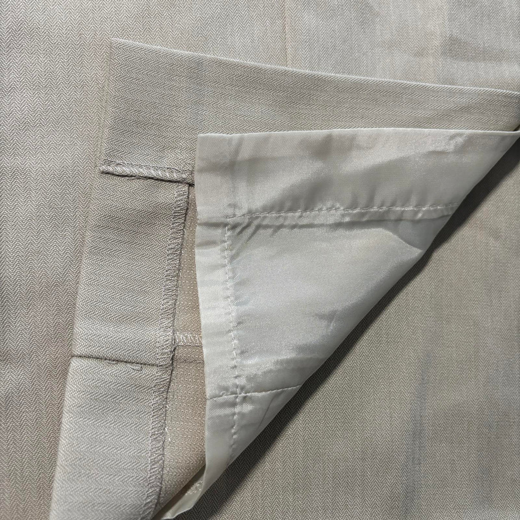 Covers Women's Button Skirt Size 14 Beige Classic Vintage BNWT