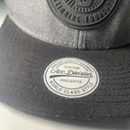 like a Boss cycling cap hat.  Place Sport. Black And Gray Adjustable