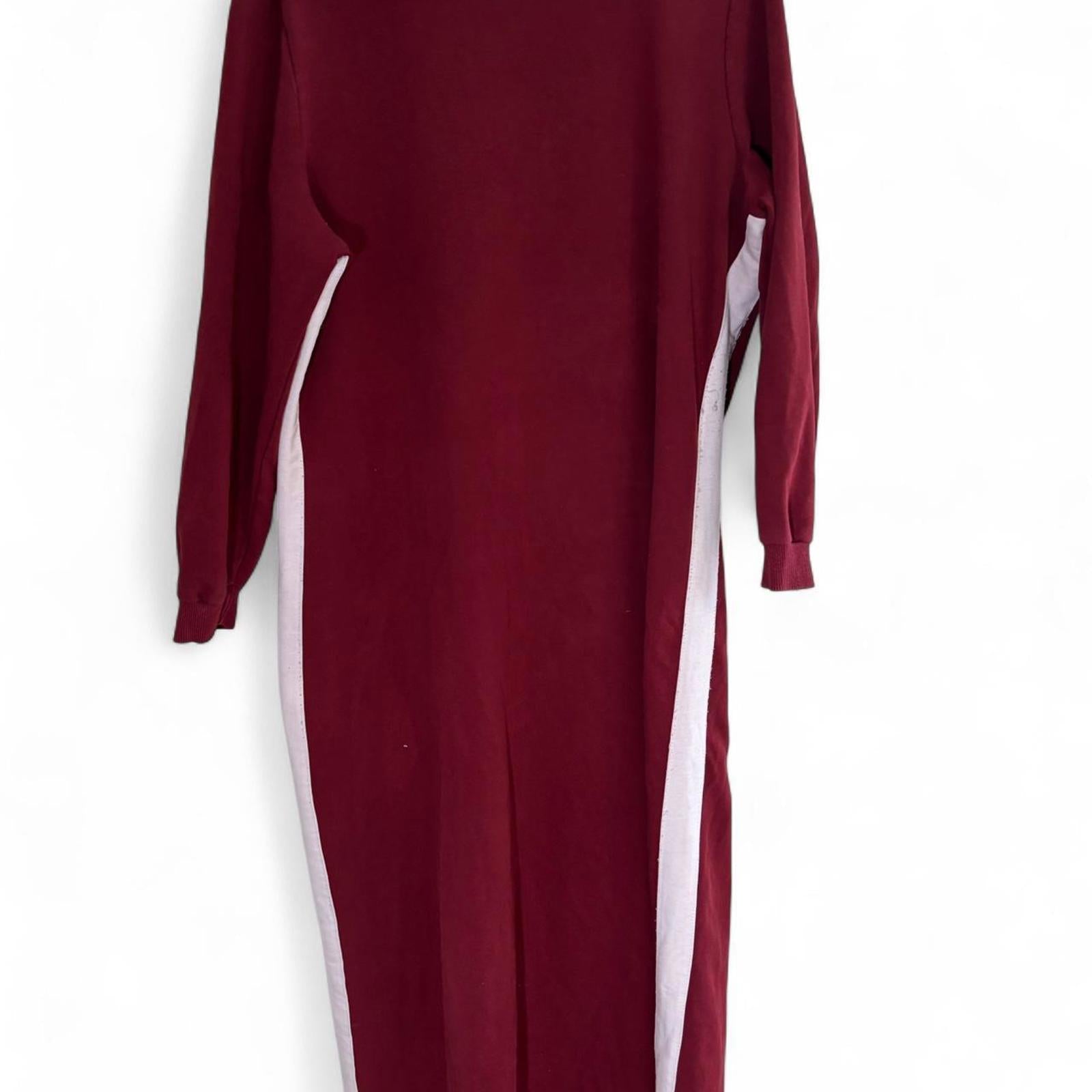 Elan Da Women's Long Sleeve Dress Size 48 Burgundy Casual #ElanDa - Come Sell Nearly Anything