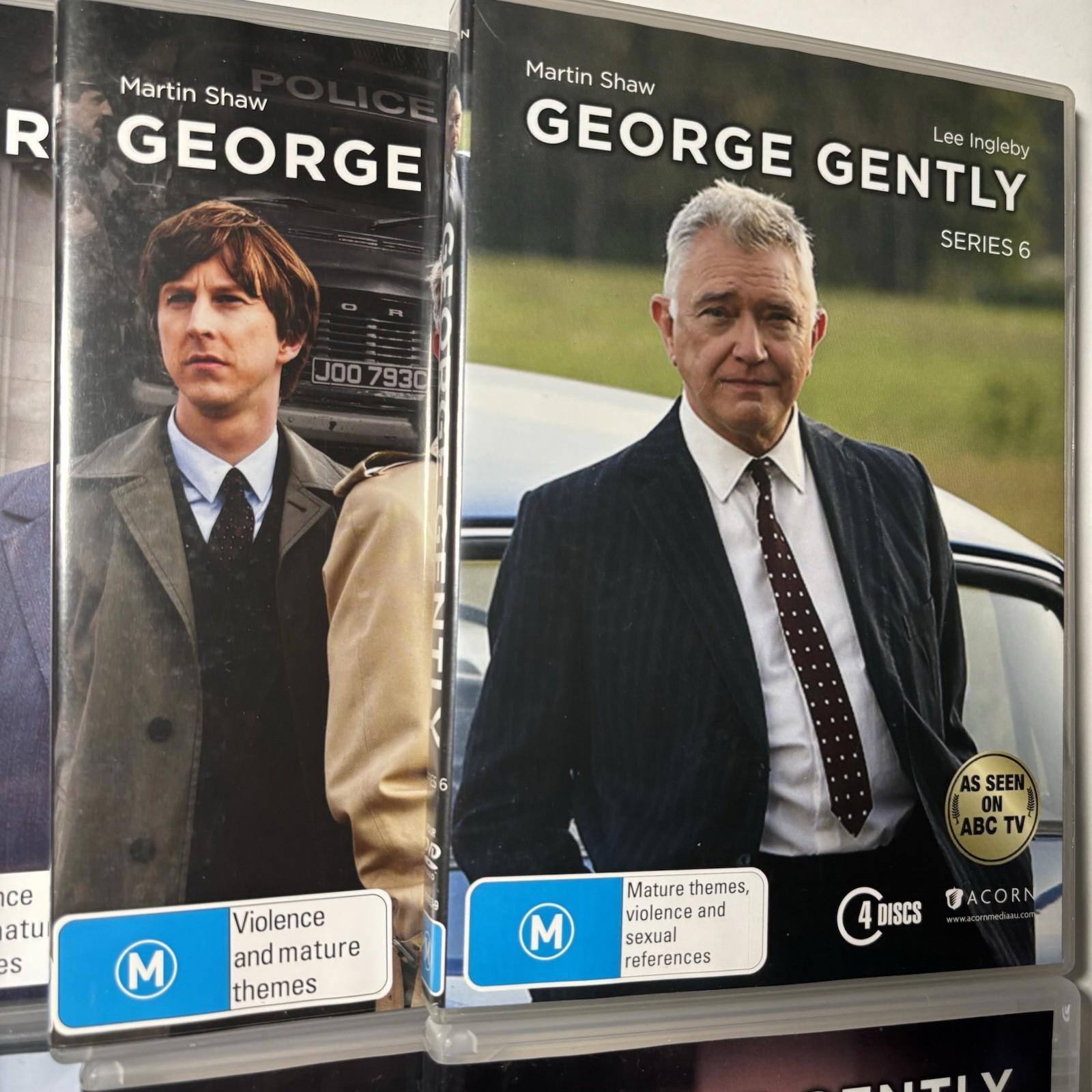 George Gently Complete Series 1-8 DVD Martin Shaw