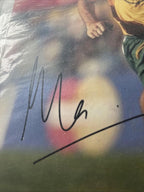 MARK VIDUKA Signed Australia Soccerroos Player Action Photo Soccer