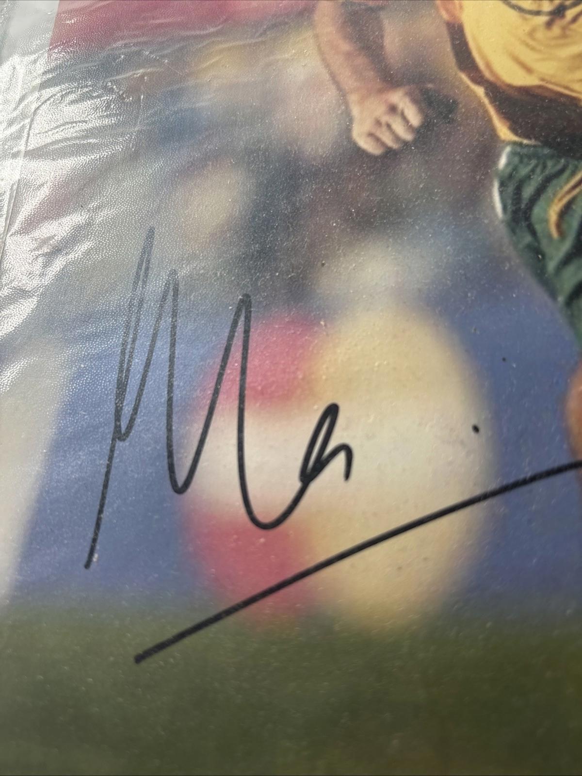 MARK VIDUKA Signed Australia Soccerroos Player Action Photo Soccer