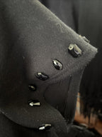 Lulus Women Size Small Black Mini Dress Shift Short Sleeve Zipper back Lined - Come Sell Nearly Anything