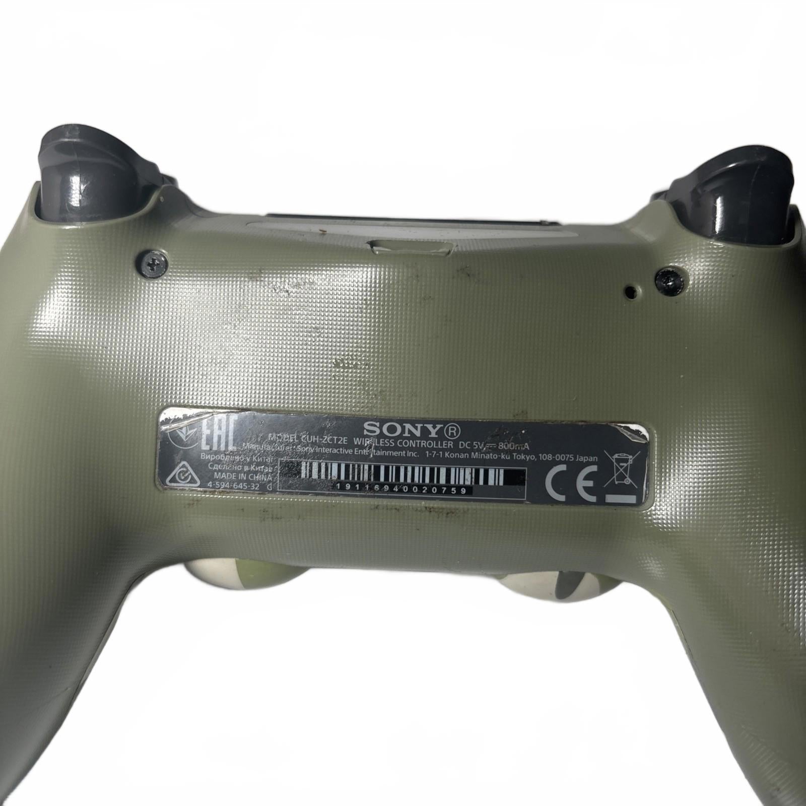 Genuine PS4 DualShock 4 Green CAMO Playstation4/4Pro Controller V2 Display Unit