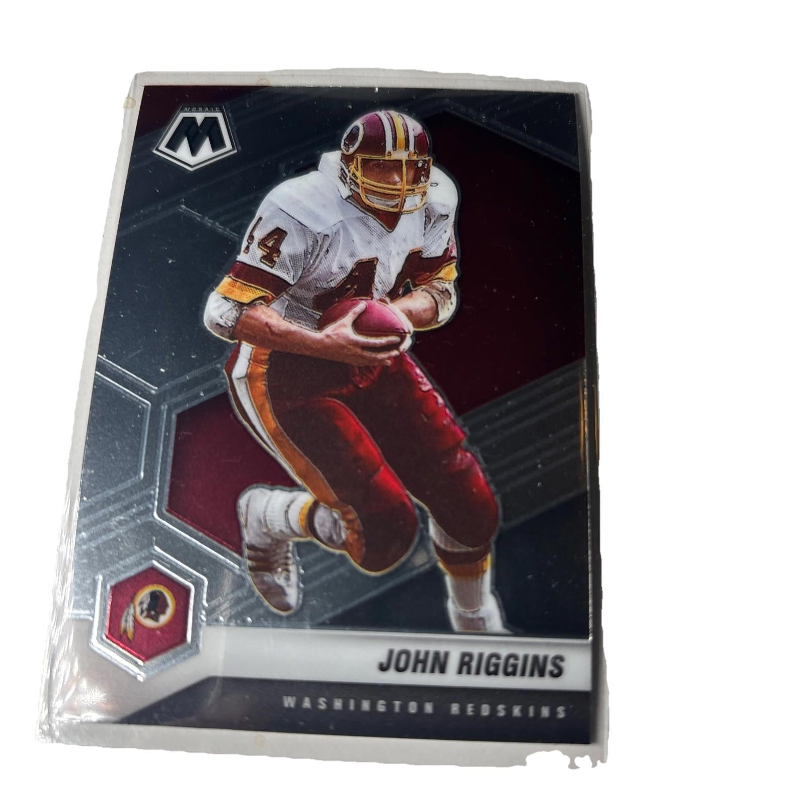 2021 Panini - John Riggins #198 Foil - Mosaic Football - NFL Washington Redskins
