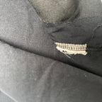 JAG XS Women's Black Floral Embroidered V-Neck T-Shirt - Come Sell Nearly Anything