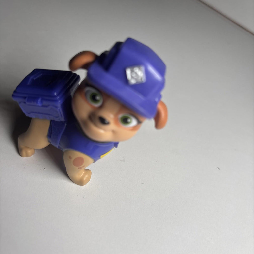 Paw Patrol Rubble & Construction Crew 2.5” “Mix” Purple Figure Toy