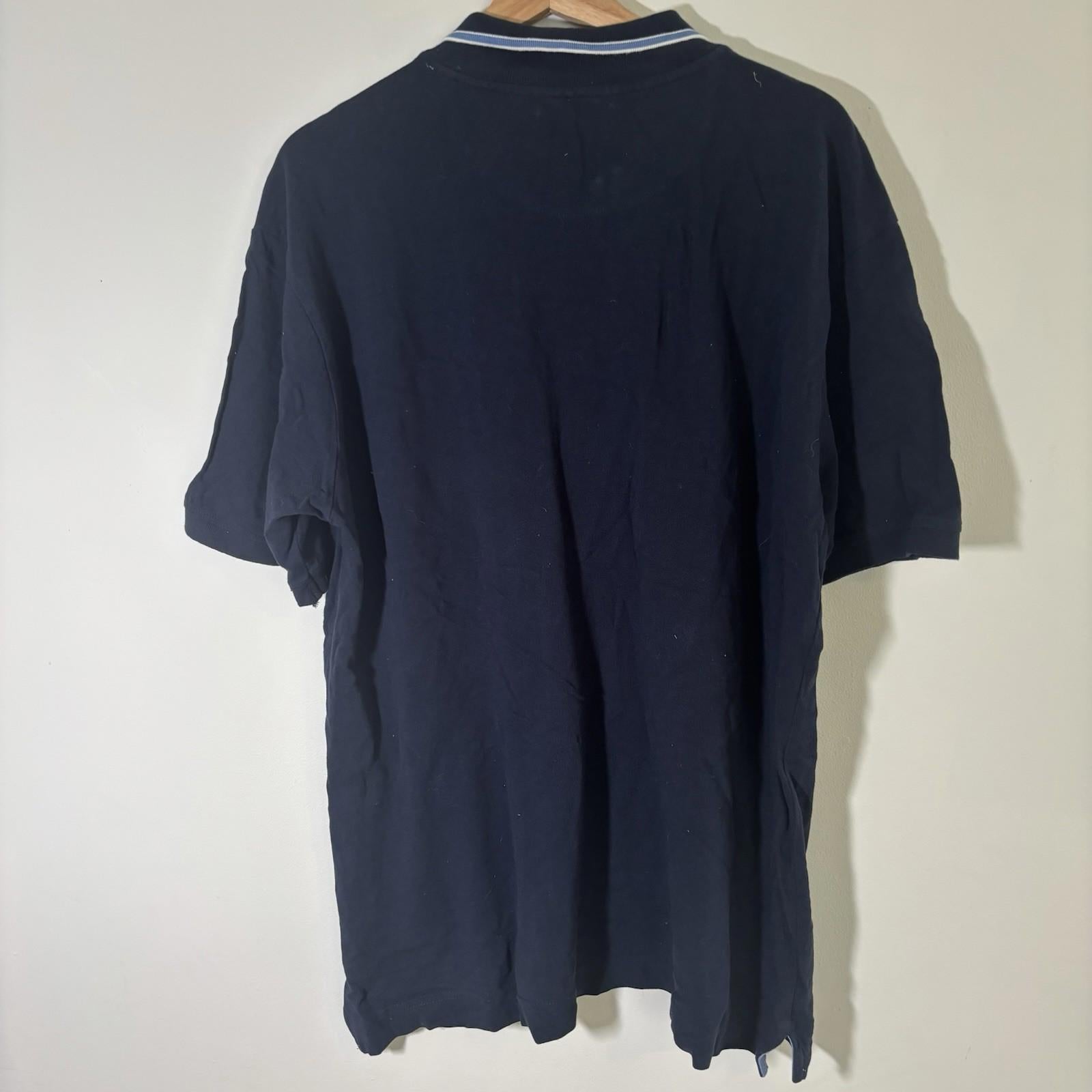 Diadora Polo Shirt Mens XL Blue Rugby Regular Fit Collared Vintage Y2K - Come Sell Nearly Anything