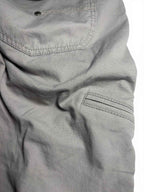 Yishion Men's Cargo Pants Size 35 Beige Cotton Casual Workwear