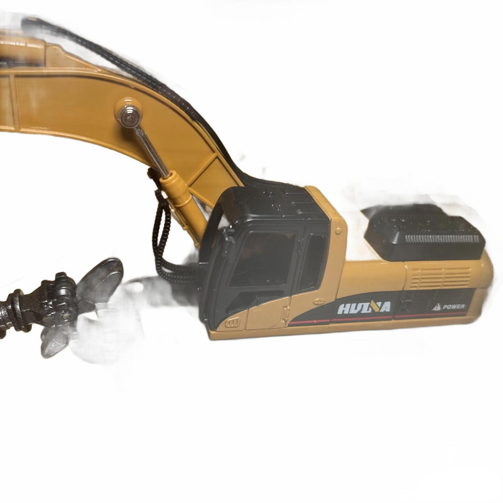 1:50 HUINA Diecast A Professional Grab Excavator Box Models 1713