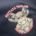 R66 Performance Men's Black Graphic T-Shirt Size XL Ride Hard Skull #Motorcycle