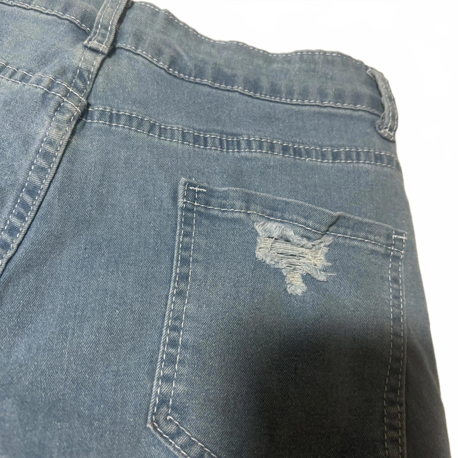 Distressed Denim Shorts Large Women's Casual Summer Shorts - Come Sell Nearly Anything