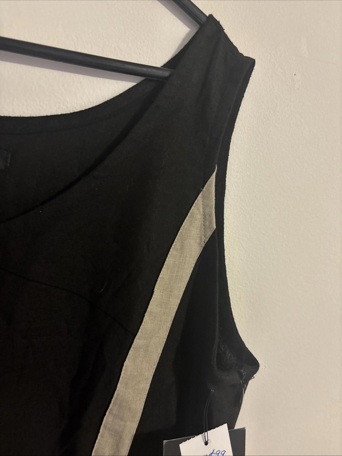 Animal Extreme Dress Size S US2 Linen Blend Sleeveless  Midi - Come Sell Nearly Anything