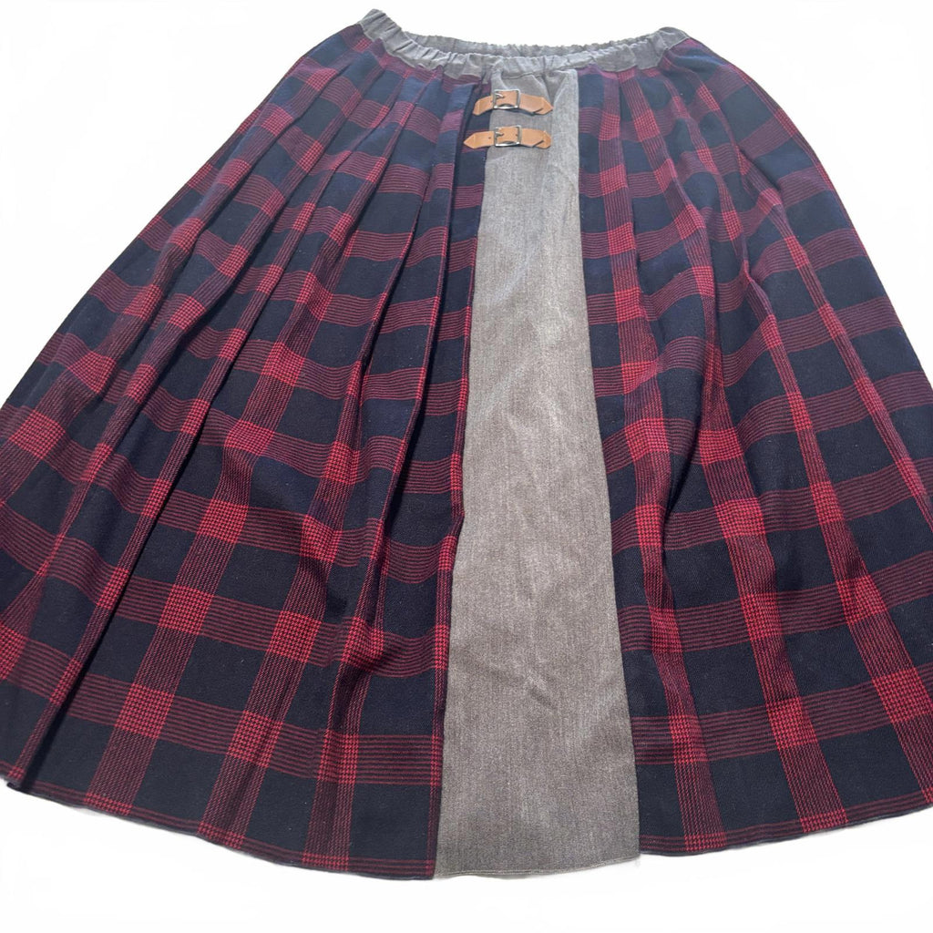 Plaid Vintage Style Women's Skirt Size S Midsummer Y2K Retro