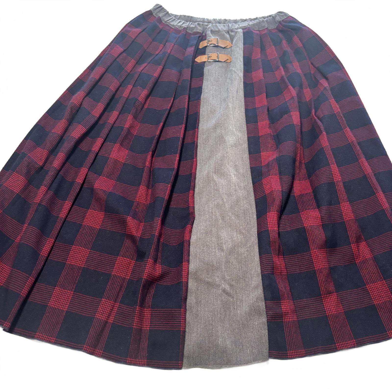 Plaid Vintage Style Women's Skirt Size S Midsummer Y2K Retro