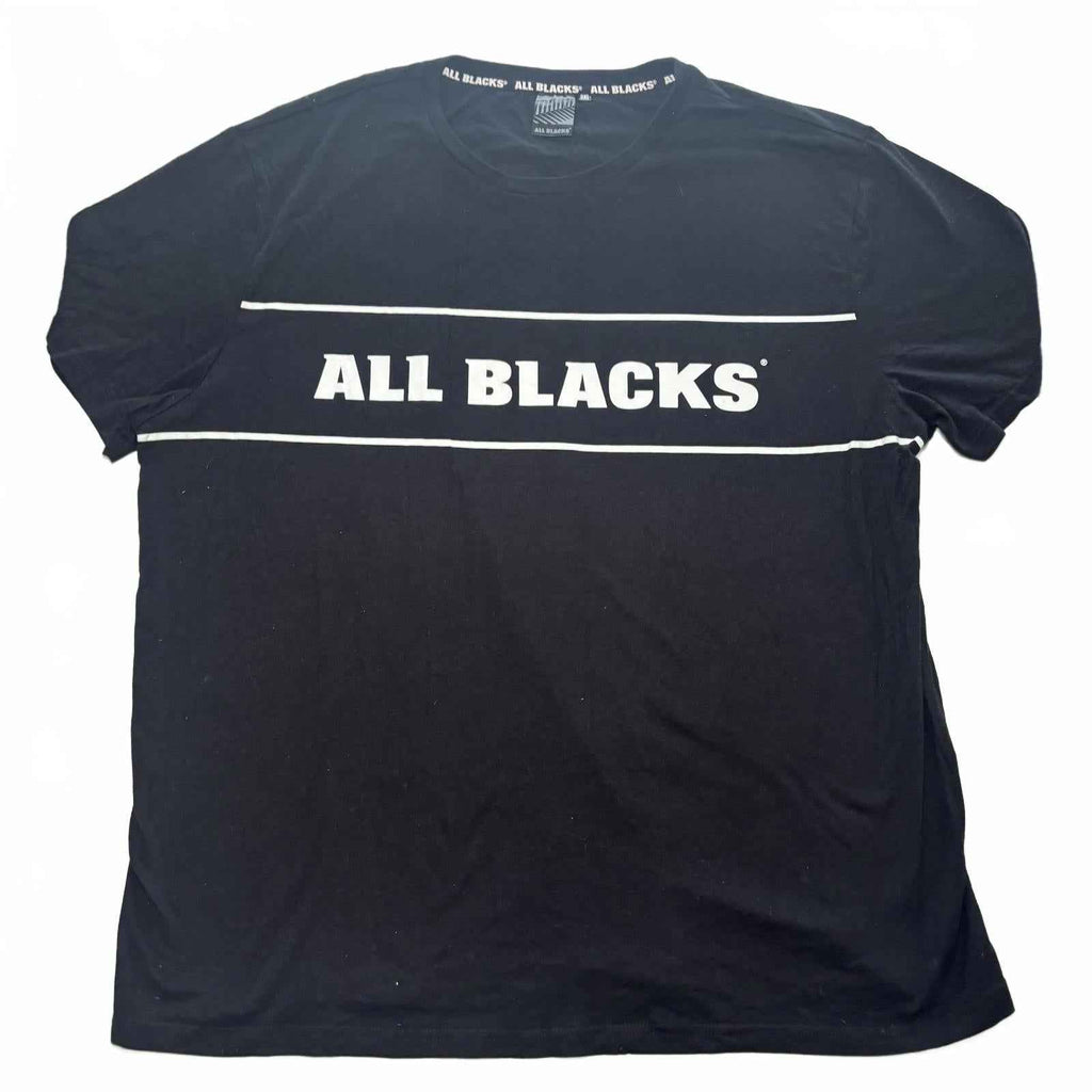 All Blacks Men's 3XL Black Graphic T-Shirt