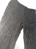 Nono Women's Black Lace Dress Pants Size Waist 33cm - Come Sell Nearly Anything