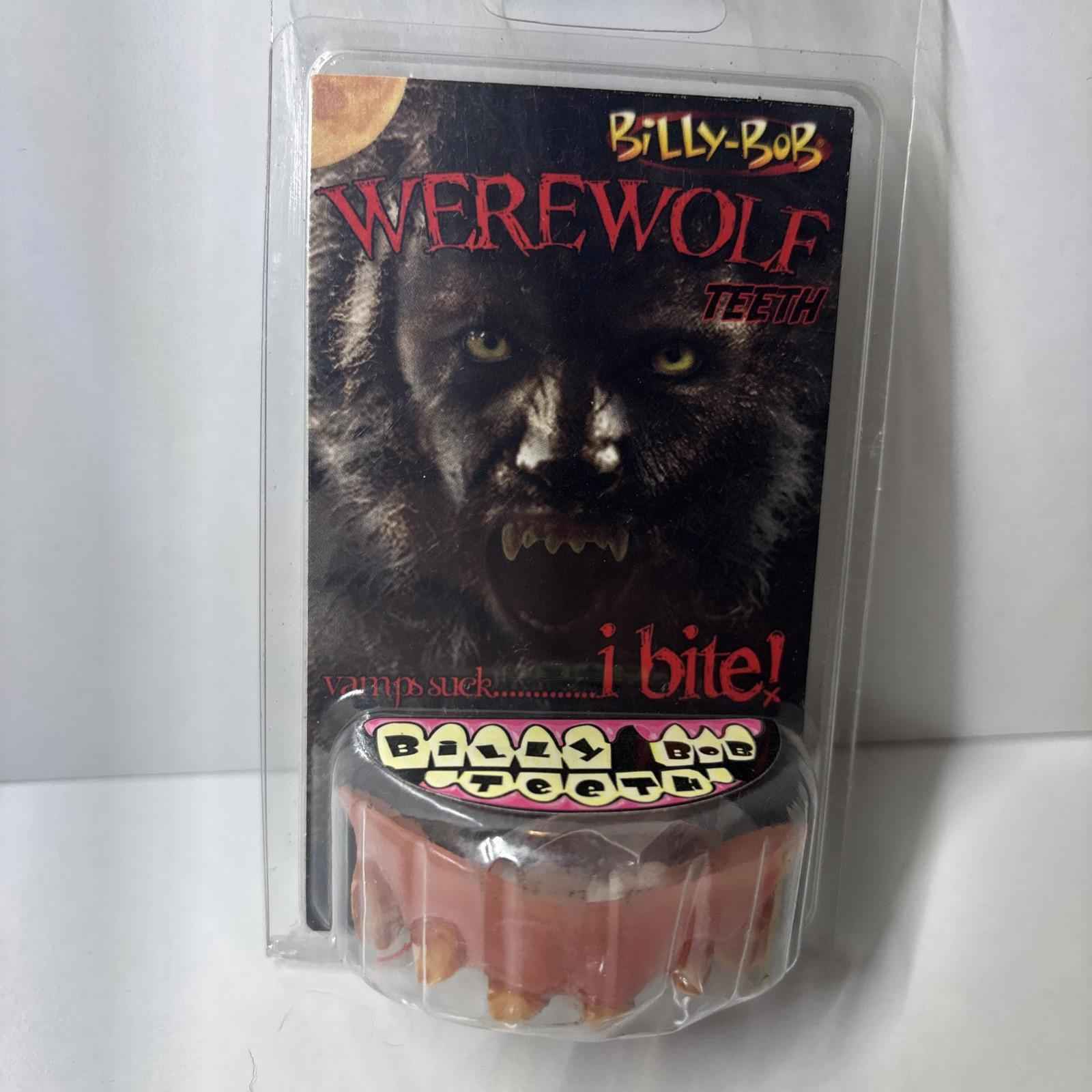 Fancy Dress Teeth Billy Bob Werewolf