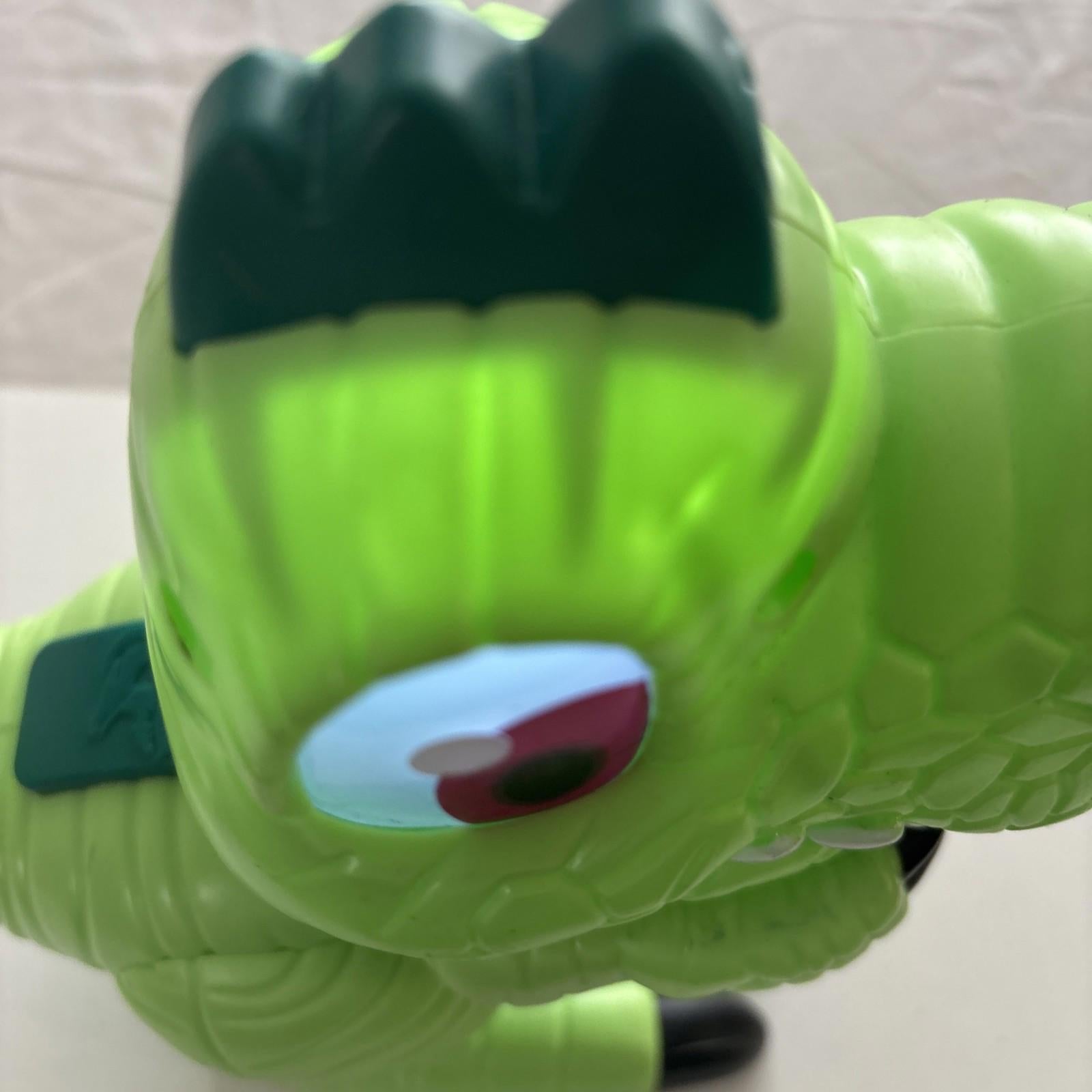 Electronic Green Rex Dinosaur with Lights and Sounds - Works