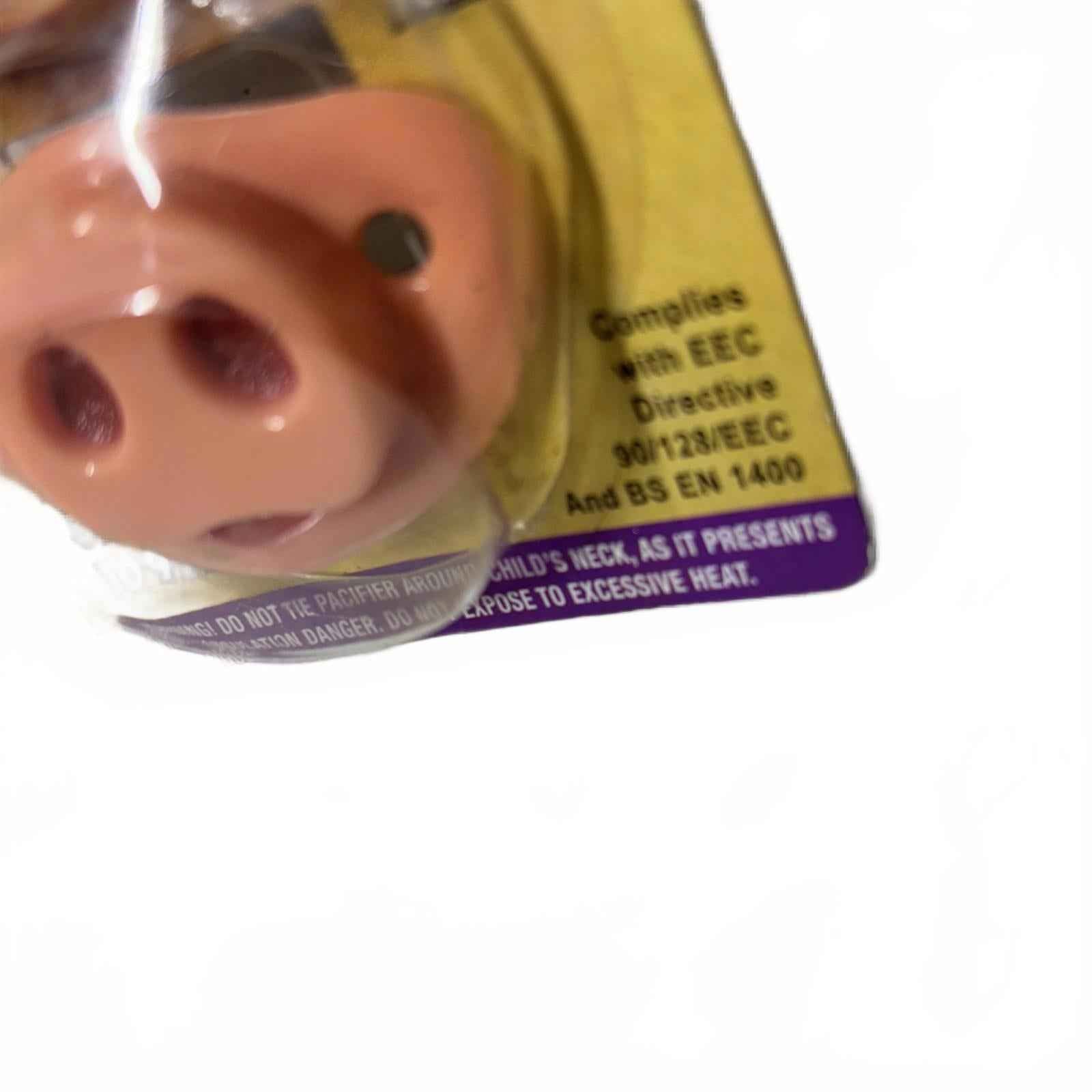 Lil Piglet Dummy Pacifier Halloween Original Billy Bob Boy Girl - Brand New