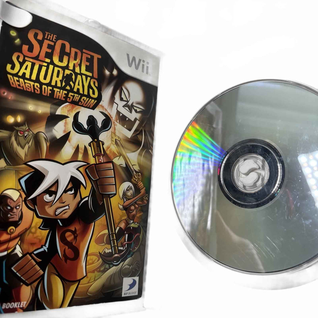 Wii - The Secret Saturdays - Beasts of the 5th Sun (Manual Inc)