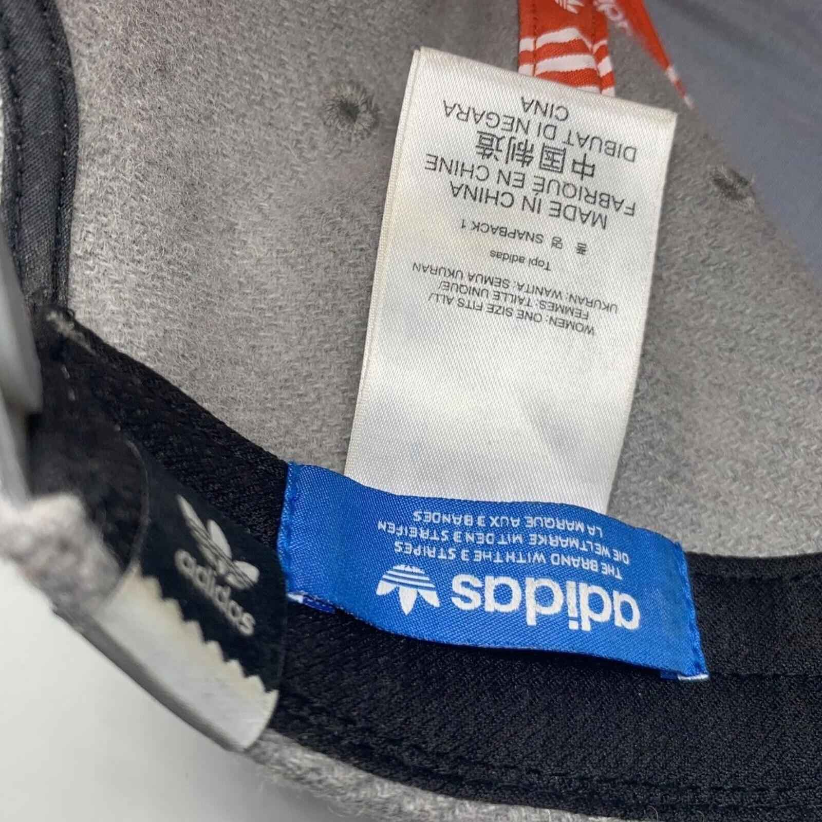 Adidas Skateboarding Logo Cap Unisex Logo Grey  SnapBack OSFA