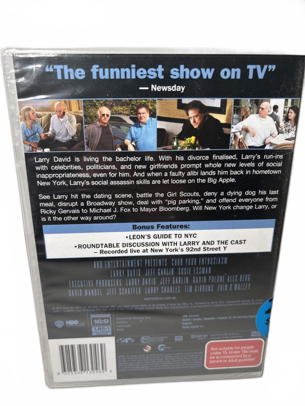 Curb Your Enthusiasm - Season 8 - DVD - Region 4 BRAND NEW & SEALED - FAST POST