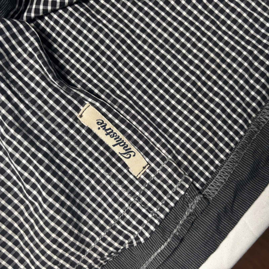 Industrie Clothing Large Men's Checker Short Sleeve Button-Up Shirt