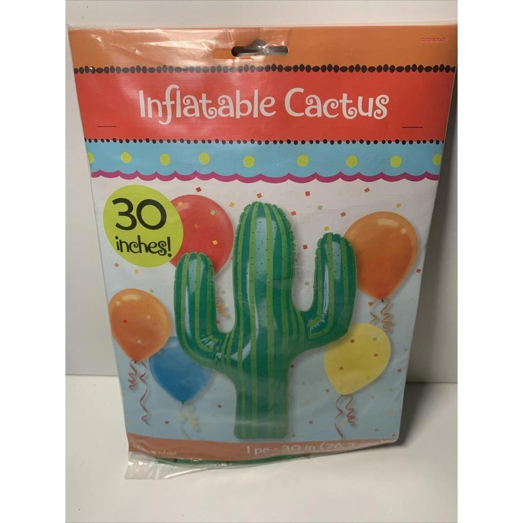 Inflatable Blow Up Cactus Mexican Western Party Supply Decoration Prop 72cm. - Come Sell Nearly Anything