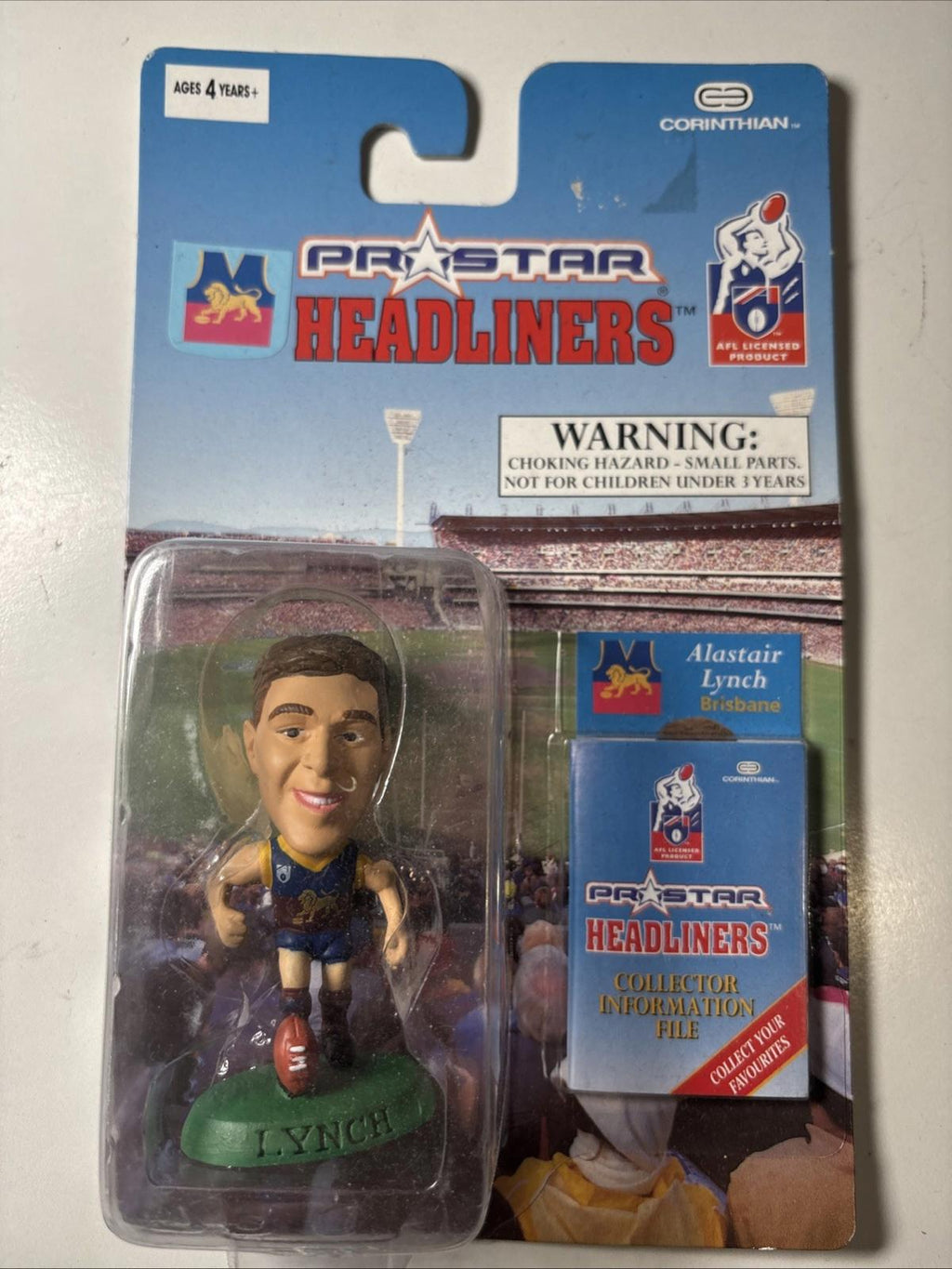1997 Prostar AFL Headliner Figurine Alastair Lynch Brisbane Lions - Come Sell Nearly Anything