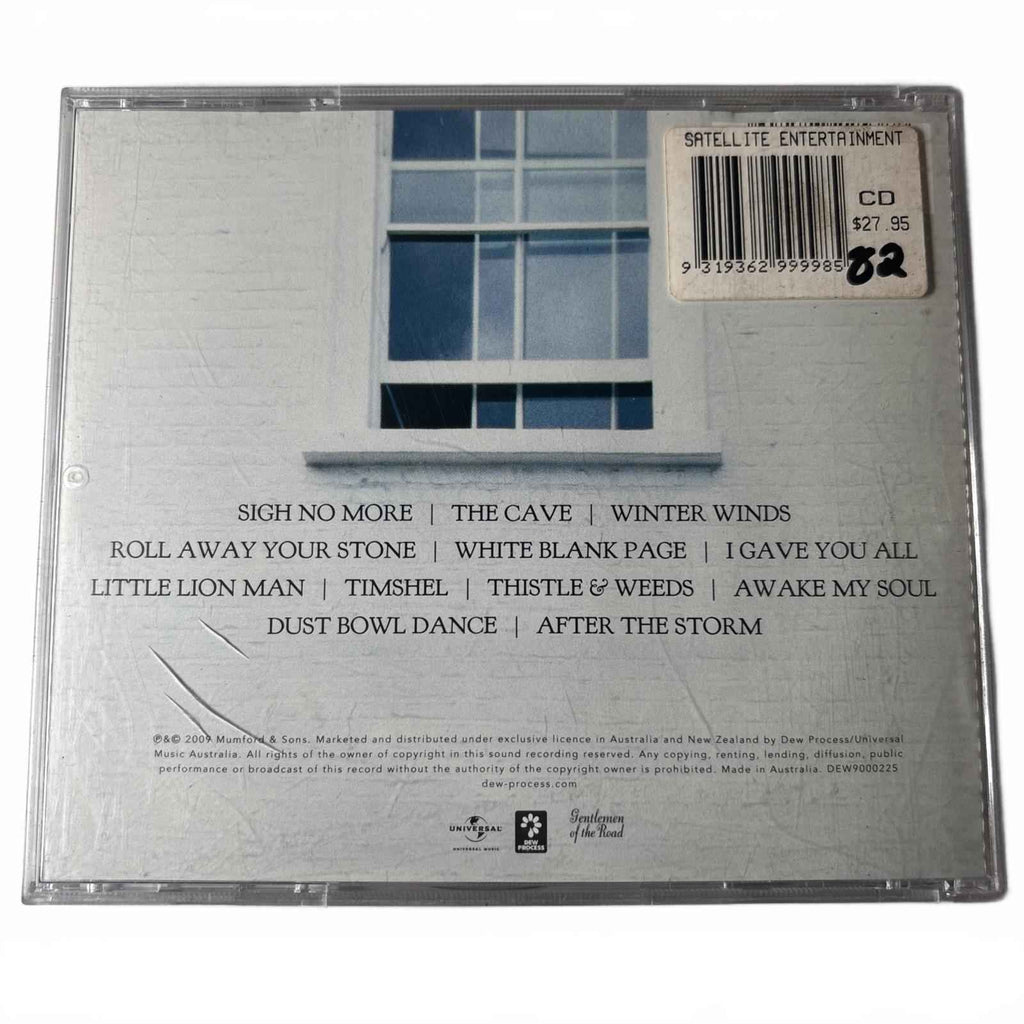 Mumford & Sons – Sigh No More CD Album 2010 Dew Process