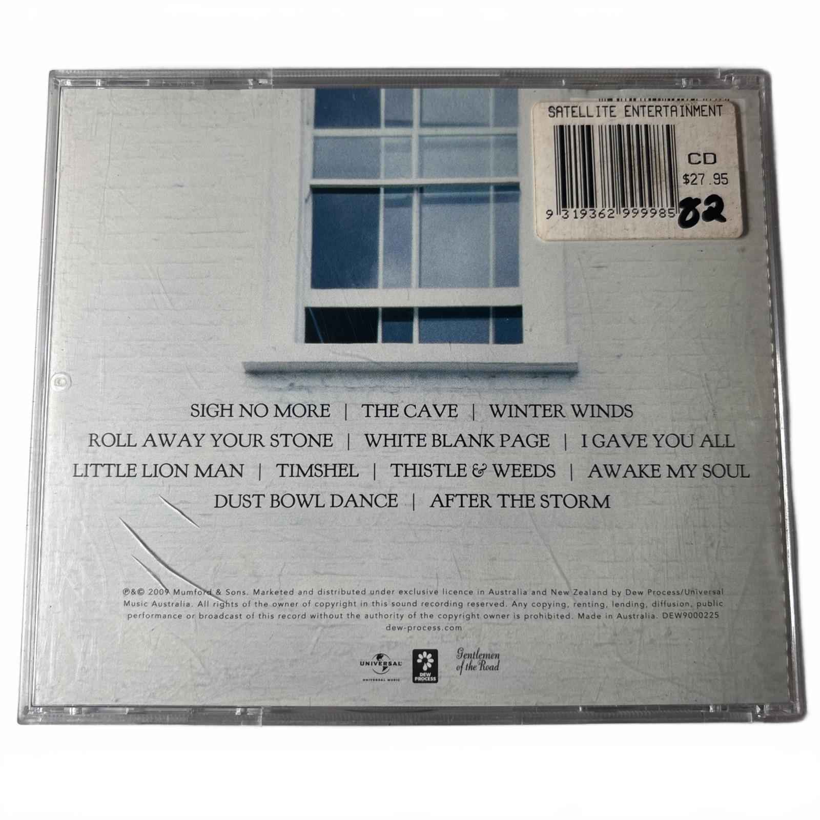 Mumford & Sons – Sigh No More CD Album 2010 Dew Process