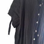 Old Skool Sportsgirl Sleeveless Hooded Jumper Dress  Size 12 Button Up - Come Sell Nearly Anything