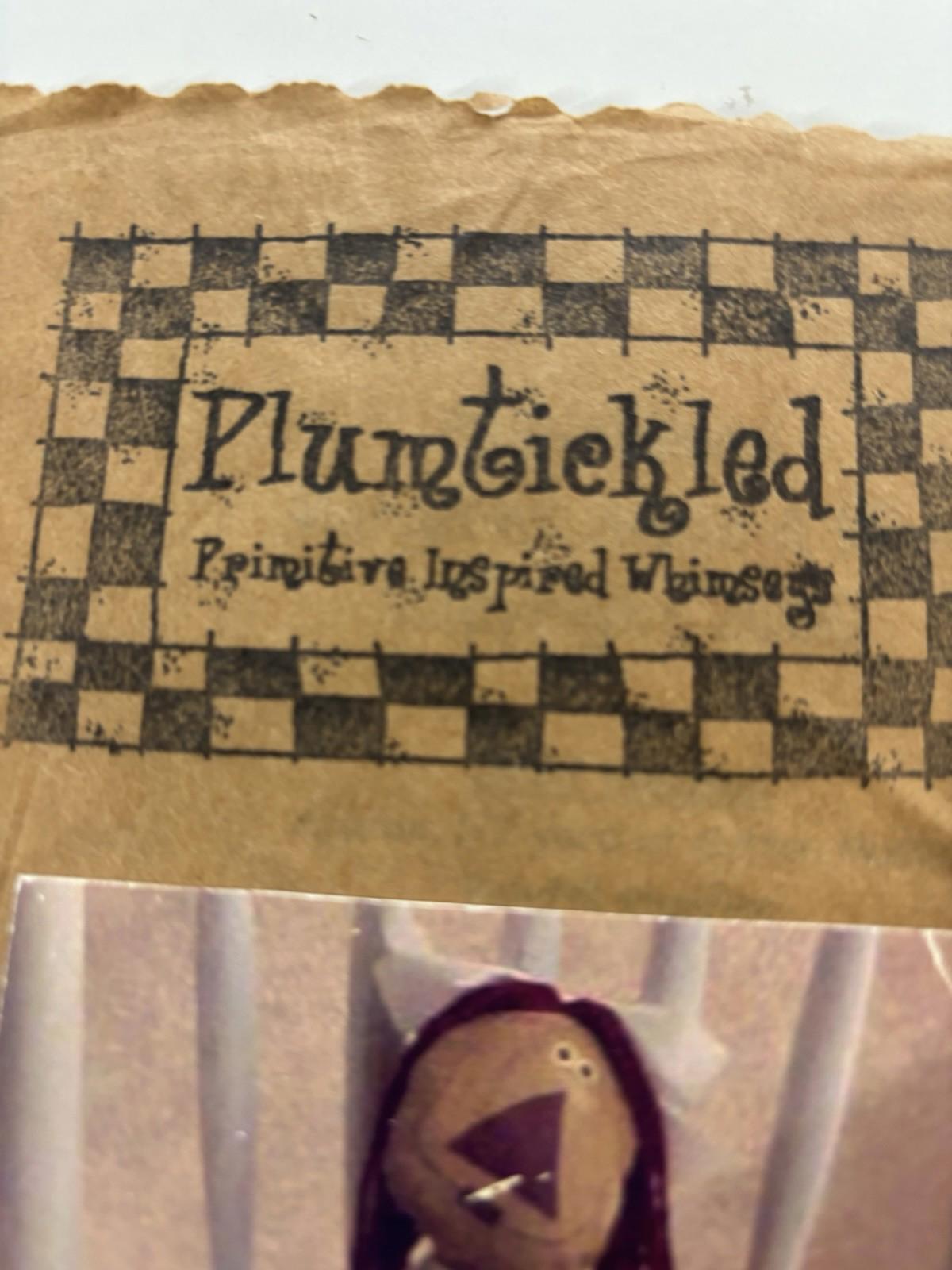 Plumtickled Primitive inspired Patchwork Cottagecore Sew Craft Pattern - Come Sell Nearly Anything