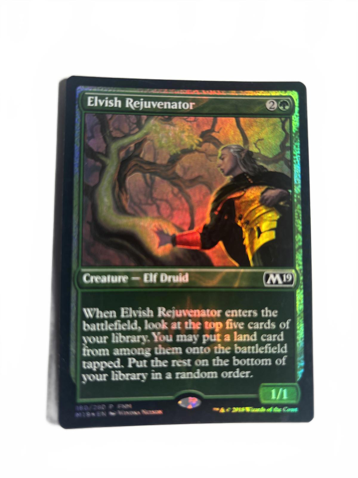 Elvish Rejuvenator #204/280 Foil M19 Near Mint Magic The Gathering