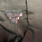 Azuki Jogger / Workout Legging pants Black With Slink Legs Ends Size L.