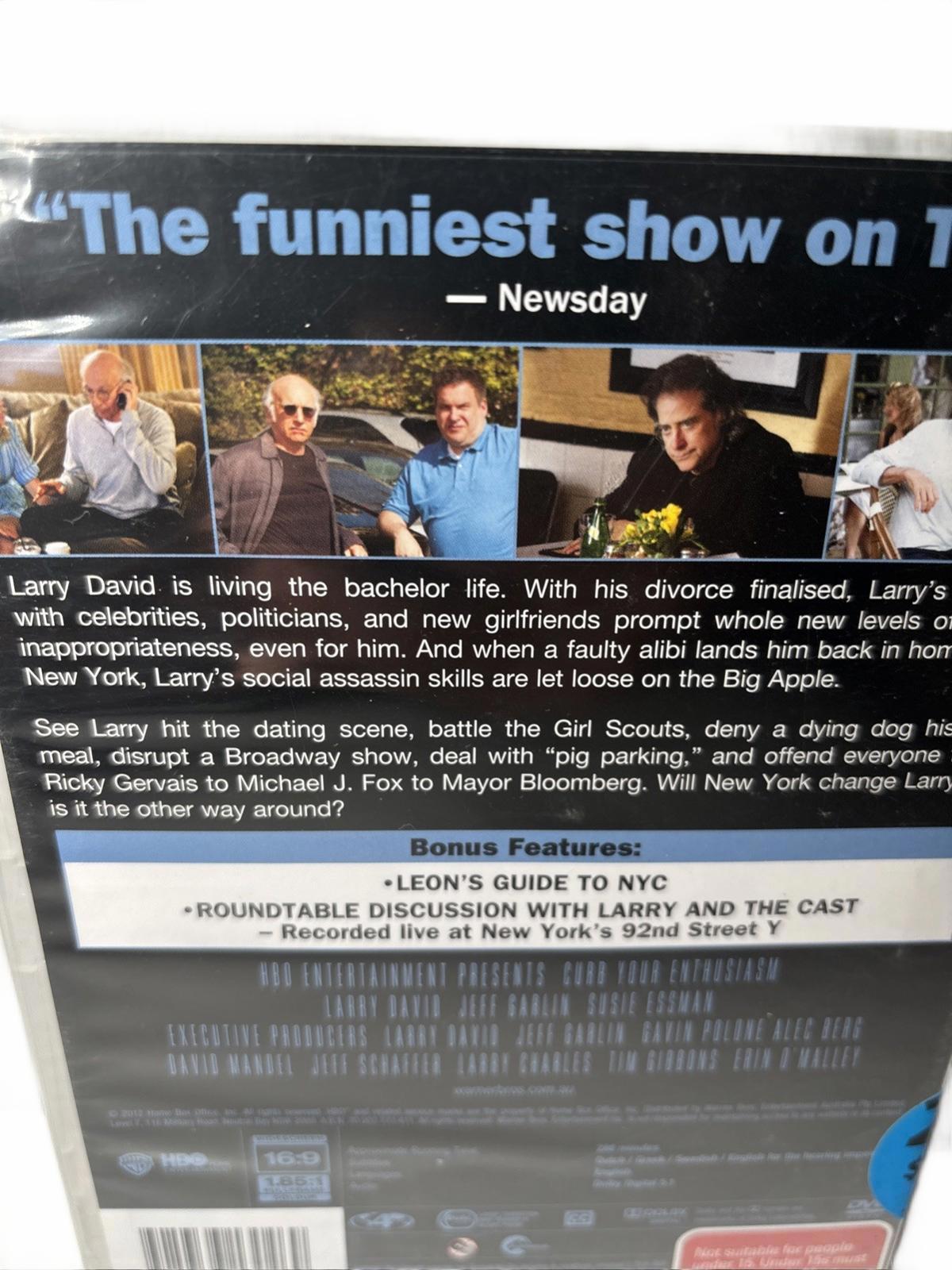 Curb Your Enthusiasm - Season 8 - DVD - Region 4 BRAND NEW & SEALED - FAST POST