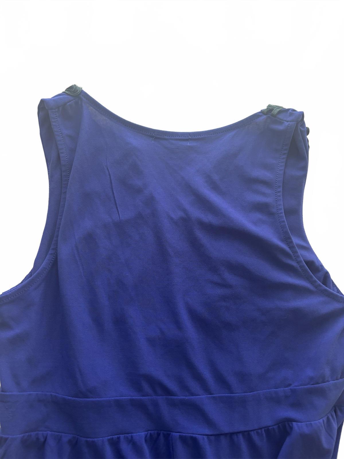 Teaberry Women's Maxi Dress Size 12 Blue Embroidered Detail - Come Sell Nearly Anything