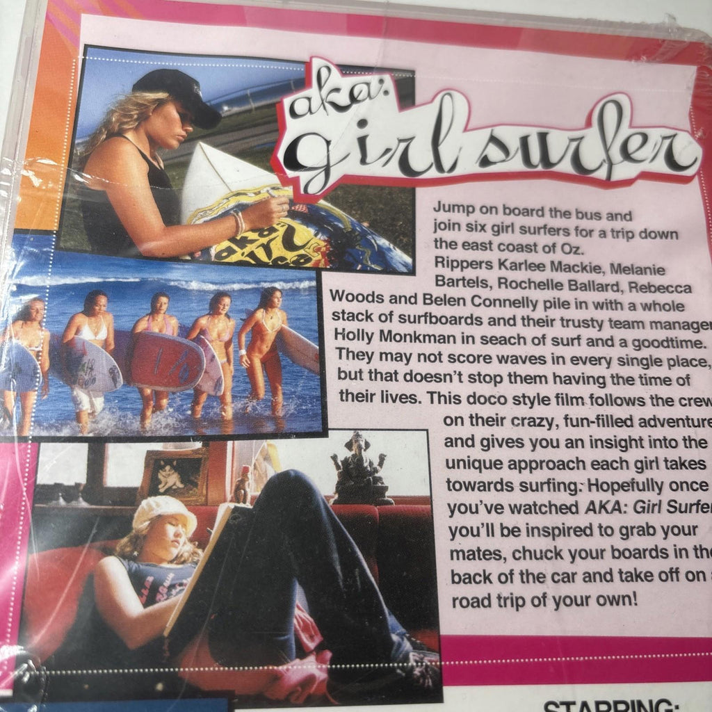 aka: Girl Surfer (DVD, 2004) Belen Connelly, Layne Beachley NEW All Regions - Come Sell Nearly Anything