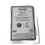 Lionel Messi Foil UEFA Champions League Mint