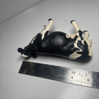 Vintage Jersy Cow Farm Animal Plastic PVC Roll Play Toy Figure Figurine 8 Inch